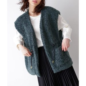 RANAN ウールライクボアベスト