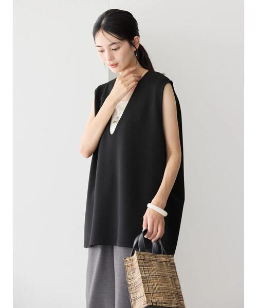 AMERICAN HOLIC 「AMERICAN HOLIC」 ベスト FREE ブラック レディース - 画像 (3)