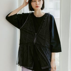 niko and… 「niko and...」 ベスト FREE ブラック レディース