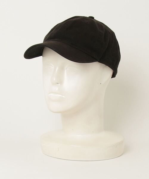 NEW ERA 「NEW ERA」 刺繍キャップ - ブラック レディース