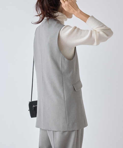 BEARDSLEY 「BEARDSLEY」 ベスト FREE グレー レディース - 画像 (5)