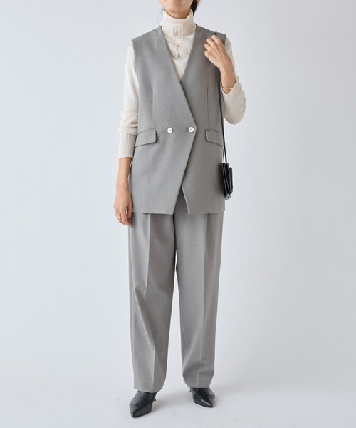 BEARDSLEY 「BEARDSLEY」 ベスト FREE グレー レディース - 画像 (7)