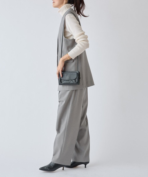 BEARDSLEY 「BEARDSLEY」 ベスト FREE グレー レディース - 画像 (8)