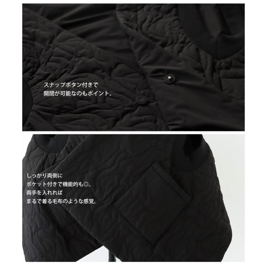 antiqua キルティングベスト ベスト レディース ショート丈 送料無料・再再販。メール便不可 - 画像 (4)