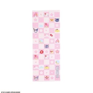 日本手ぬぐい サンリオ キャラクターズ さくら日和 てぬぐい おしゃれ 34x90cm 日本製 メール便対応 ポイント消化