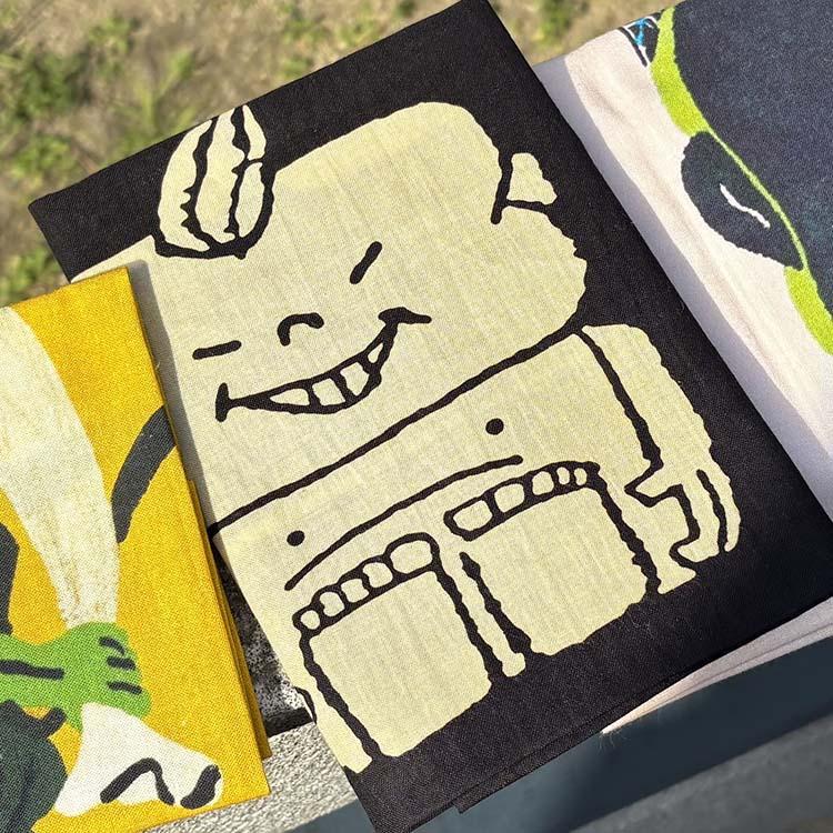 宮本 JIKAN STYLE 手ぬぐい ミヤモトコレクション ビリケン 七転八起 注染手ぬぐい 約35×90cm 日本製 03461 - 画像 (7)